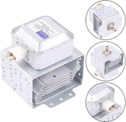 Magnetron Onderdeel - Reserveonderdeel Oven - Apparaat Repareren - Metalen Constructie - 15 x 15 x 15 cm - Zilver — thumbnail 2