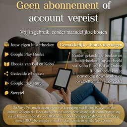 SwayTosh Comfort Bundel – E-Reader Nova Pro + Nova Remote – E-Reader met Bluetooth Afstandsbediening – Voor Storytel, Ebooks & Luisterboeken — thumbnail 4