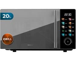 Magnetron met grill - Oven Grilloven - Snel eten bereiden - Touchscreen bediening - 20 liter - Zwart