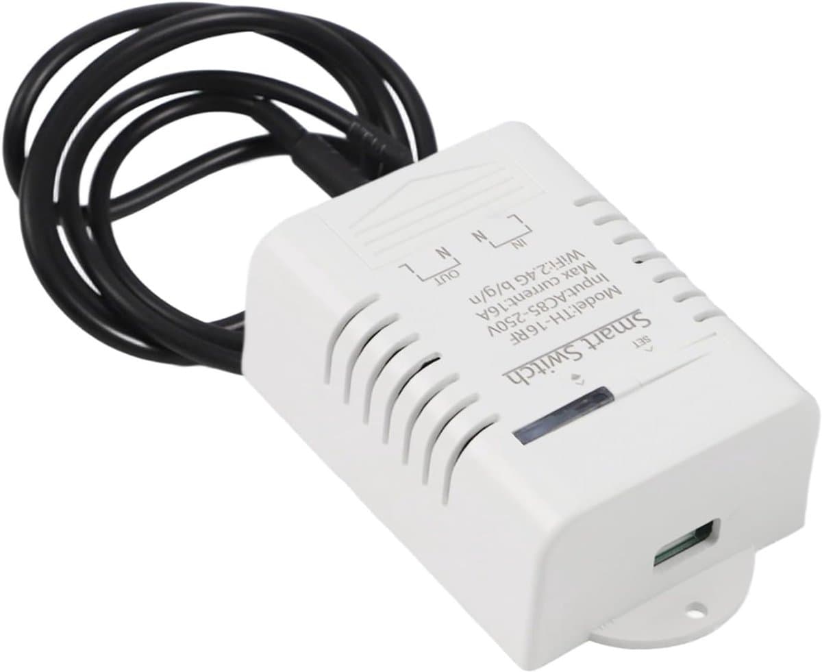 Slimme Thermostaat - Verwarmingsregelaar Wifi - Energie Besparen - Realtime Monitoring - 16A - Wit — afbeelding 1