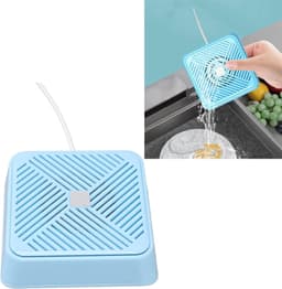Draagbare vaatwasser - Mini reiniger - Snel afwassen - Ultrasone technologie 45000Hz - 203 gram - Blauw — thumbnail 4
