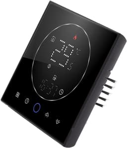 Slimme Thermostaat - Programmeerbare Regelaar - Energie Besparen - 7-daagse Planning - ± 1 ℃ Nauwkeurig - Zwart — thumbnail 5
