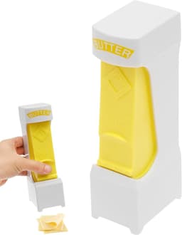 Botersnijder - Boterdispenser - Bakken en koken - Geïntegreerde opslag - 203 cm - Wit — thumbnail 1