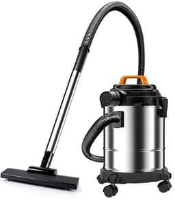 Fuegobird - Electric wet and dry vacuum cleaner - krachtig 2000W - Grote capaciteit 18 L - 4m cord - Blower connection - 7 accessoires - 1.6 m plastic hose - HEPA filterl - Bouwstofzuiger - RVS zuiger — thumbnail 5