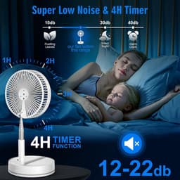 statiefventilator - torenventilator - zwart airco - Verstelbare ventilator - Ventilator met afstandsbediening - Stille ventilator - Draaibare kop - Frisse lucht in huis - Ventil — thumbnail 4