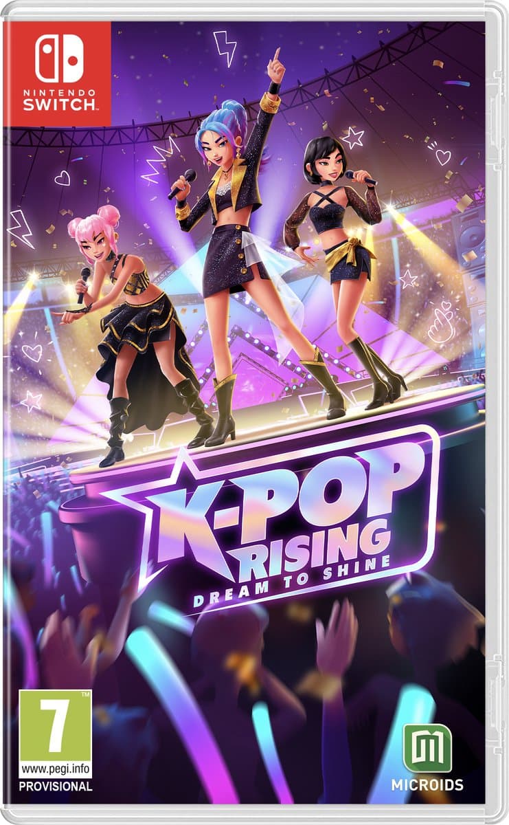 K-Pop Rising: Dream to Shine - Nintendo Switch — afbeelding 1