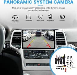 Dashcam voor auto - Zwart - 360 graden fisheye lens - ABS materiaal - Voor Android autoradiosysteem — thumbnail 4