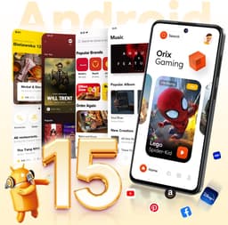 OUKITEL C68 Plus Mobiele Telefoon met 512 GB Opslag, 6000 mAh Accu, Android 15, Dubbel Beeldscherm — thumbnail 2