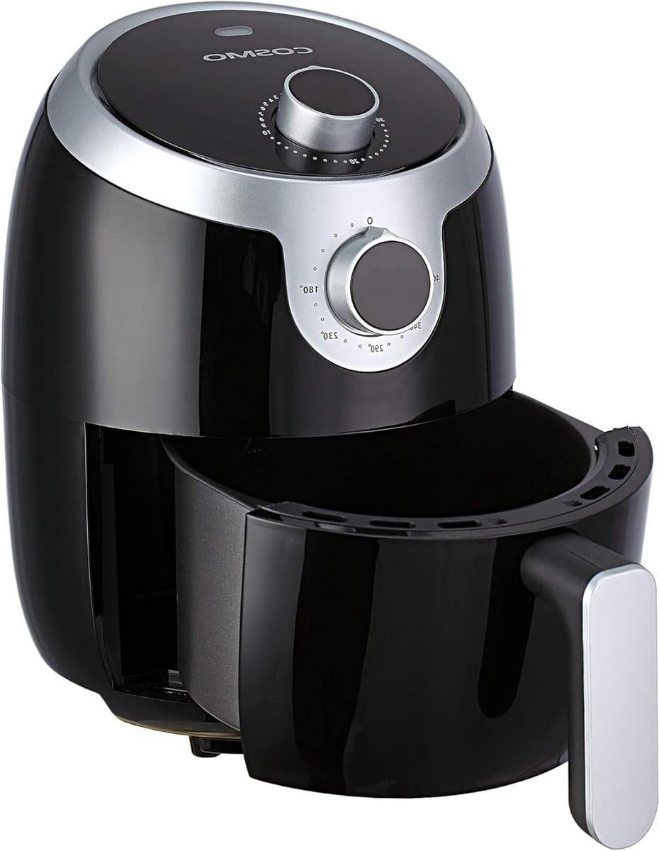 Heteluchtfriteuse - Airfryer - Gezond Koken - Automatische Uitschakeling - 2.3 Liter - Zwart — afbeelding 1