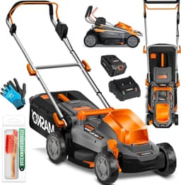 Accugrasmaaier - Draadloze maaier - Gazon onderhoud - Twin-Power accu - 33 cm maaibreedte - Zwart — thumbnail 1