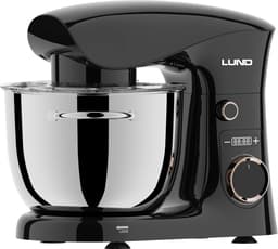 LUND 67813 Planetaire Keukenmachine met Timer - 1500W - 5L RVS Kom - Luxe Design met LED-Display — thumbnail 2