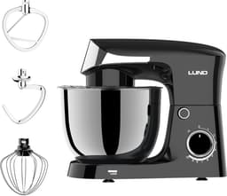 LUND 67812 Krachtige Planetaire Keukenmachine - 1500W - 4L RVS Kom - Zilver/Grijs — thumbnail 1