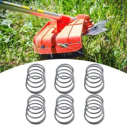 Dailygoods- Veren Vervangingsset - 5 Stuks - Universele Bosmaaier Onderdelen - Sterk en Duurzaam - Hoogte 5,2 cm - Veiligheidswaarschuwing - Trimmerveren — thumbnail 2