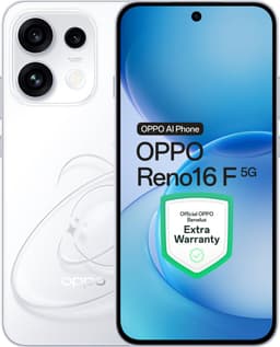 OPPO Reno16 F 5G 8+256GB Wit - Extra Garantie — thumbnail 1