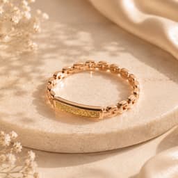 NOLATR Smart Bracelet LIORA – Slimme Sieraad met Hartslagmeter, Stappenteller & Slaaptracker – Zonder Abonnement - Rose Goud — thumbnail 5