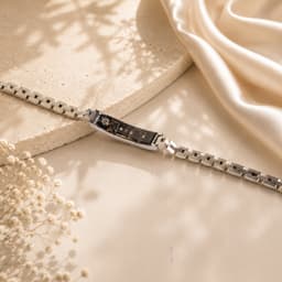 NOLATR Smart Bracelet LIORA - Slimme Sieraad met Hartslagmeter, Stappenteller & Slaaptracker - Zonder Abonnement - Zilver — thumbnail 3