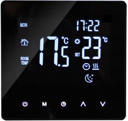 Slimme Thermostaat – Touchscreen LCD Display – Weekprogrammering – Temperatuurregelaar voor Waterverwarming — thumbnail 1