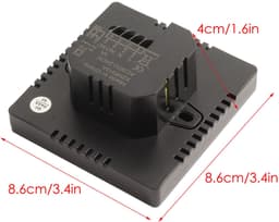Slimme Thermostaat – Touchscreen LCD Display – Weekprogrammering – Temperatuurregelaar voor Waterverwarming — thumbnail 3