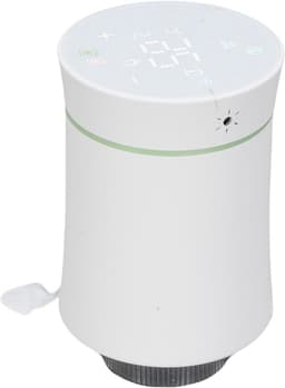 Slimme Thermostaat Kraan - Radiatorregelaar Programmeerbaar - Energie Besparen - App en Stembediening - 5°C-45°C - Wit — thumbnail 1
