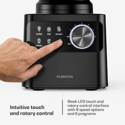 Keukenmachine met Mixer - Multifunctionele Keukenapparaat - Gerechten Bereiden - 1200W Krachtige Motor - 2L Kom - Zwart — thumbnail 2