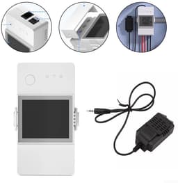 Slimme Schakelaar - Thermostaat Module - Klimaatbeheer - Real-time Monitoring - 12 x 7 x 4 cm - Wit — thumbnail 5