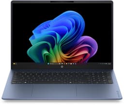 HP OmniBook 3 16-bz0716ndx - Copilot+ Laptop - 16 inch - Snapdragon X - 16GB/512GB - QWERTY - 2K OLED - Studenten laptop — thumbnail 1