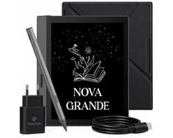 SwayTosh E-Reader Nova Grande – Met Nova Stylus - 7 inch 2026 – 32GB + Cloud Opslag – Ereader Met Luxe Hoes – Storytel-Ondersteuning – Schermverlichting en Nachtmodus – E Reader Voor Ebook & Luisterboeken – Met Oplader