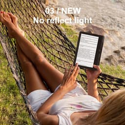 KZQ E-Reader - 7 Inch - 16gb - E Ink Scherm - Ondersteunt Epub Pdf Txt Fb2 En Pdb - Met Muziek En Video Speler - Incl Hoes Screenprotector En Oortjes - Luisterboeken - Zwart — thumbnail 3