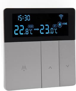 Slimme Thermostaat - Programmeerbaar Display - Temperatuur Regelen - Met Lange Kabel - 3 Meter - Wit — thumbnail 3