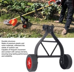 Draadtrimmer Steunwielen - Verstelbare Hoogte - Universeel Compatibel - Duurzaam Kunststof - Extra Stabiliteit - Voor Grasmaaier - Grasmaaierwielen — thumbnail 5