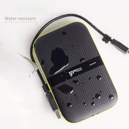 Externe Harde Schijf - Draagbare Opslag - Bestanden Opslaan - Militaire Kwaliteit Bescherming - 5 TB - Zwart — thumbnail 3