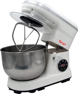 Keukenmachine - Deegmixer - Bakken en Koken - Krachtige DC Motor - 5 Liter Kom - Wit — thumbnail 2