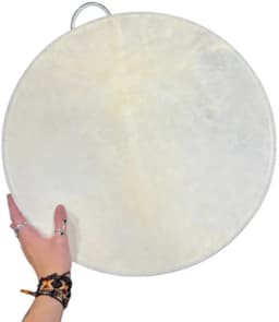 Ocean Drum 50 cm - effen - wit — thumbnail 3