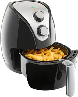 SNJY® Mini Airfryer - Airfryer Klein - Camping Airfryer - 9-in-1 - 3,6 Liter - 1500W - Zwart — thumbnail 1