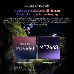 Beamer - Blackview PV1000 Max - Beamer met Apps - VIDAA OS - 1000 Lumens - 1080P Full HD Projector - 4K Ondersteuning - Ingebouwde Speakers - Bluetooth/WiFi — thumbnail 2