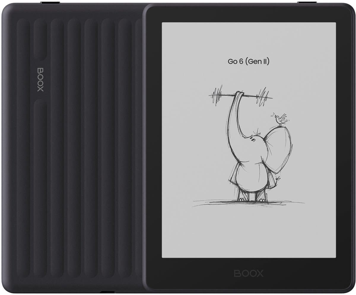 2e Kansje BOOX Go 6 (Gen II) - 6'' e-Reader – Aubergine - 300 PPI ePaper, Android, Google Play Store, 3 GB RAM, 32 GB opslag, microSD, verstelbare frontverlichting, InkSense Plus-compatibel — afbeelding 1