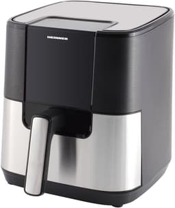 Heinner HealthyEra Heteluchtfriteuse – 1500W – 5,5L Capaciteit – Digitaal Display – Touchbediening – 8 Programma’s – Timer 60 min – Temperatuur 80–200°C – Zwart/Zilver — thumbnail 2