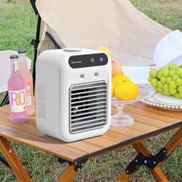 Mini Persoonlijke Watergekoelde Luchtkoeler Compacte Mini Air Cooler voor Thuis en Kantoor — thumbnail 2