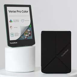 PocketBook Verse Pro Color e-reader Sage Glow – 6 inch – 16 GB – waterdicht + Zwart Origami hoesje – voordeelbundel — thumbnail 1