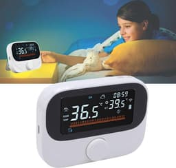 Slimme Ketelthermostaat - Verwarming Bediening - Energie Besparen - App Bediening - ABS Materiaal - Zwart — thumbnail 3