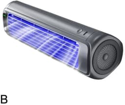 AURORAS-Wandventilator met 3 Snelheden – Draagbare Ventilator – Fluisterstil – Krachtige Luchtcirculatie – Voor Keuken, Slaapkamer, Kantoor & Woonkamer — thumbnail 1