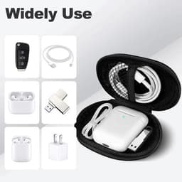 Harde beschermhoes voor externe harde schijf en accessoires - draagbare elektronica opbergtas — thumbnail 5