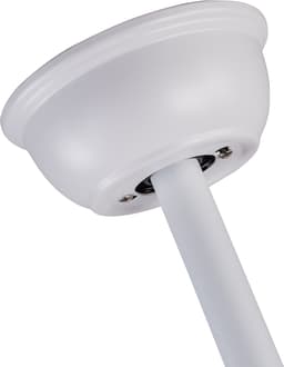 MODENUIT Plafondventilator – 132 cm – 3 Houten Bladen – Wit en Naturel – Met Afstandsbediening – Timer — thumbnail 2