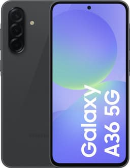 Samsung Galaxy A36 5G - 256GB - Awesome Black — thumbnail 1