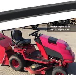 Aandrijfriem Rubberen - Binnenomtrek 1448 mm - Breedte 17 mm - Dikte 11 mm - Compatibel met Countax - Geschikt voor motor tot 42 inch - Tuinmachine Riem — thumbnail 3