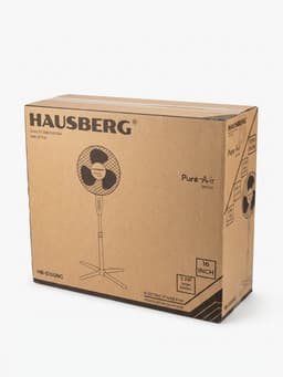HAUSBERG - Statiefventilator – 16 inch – 3 Snelheden – Staande Ventilator – Verstelbare Hoogte – 65 dB – 40-55W – — thumbnail 4
