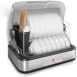 Compacte Mini Vaatwasser - Afwasmachine Droger - Hygiënisch Drogen - 360° Droogkracht - 28L Capaciteit - Wit — thumbnail 1