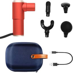 Massage Gun - Fascia Gun Mini - Spierherstel Bevorderen - 50mm Diepe Massage - 0.5kg - Rood — thumbnail 1