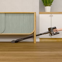 Vapore Steelstofzuiger Draadloos - Incl. Extra Accu - 47 Minuten Accuduur - 350W - Snoerloze Stofzuiger - Stofzuiger Zonder Zak - Op Accu - Vacuum Cleaner - Kruimeldief - Draadloze Steelstofzuiger - Zwart — thumbnail 2