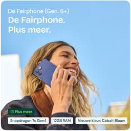 Fairphone 6+ 256GB Blauw 5G — thumbnail 3
